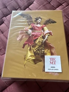 Sanmartino Angel Tree Pop-Up Holiday Cards, 8 Cards/Envelopes By MET NYC. - Picture 1 of 6
