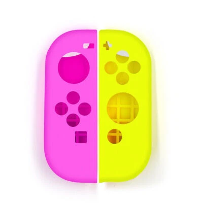 Silicone Cover Skin Protector Rubber Case For Nintendo Switch & OLED Joy-con - Image 1 of 4