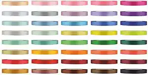 (0,05€/m) Satinband Breite10 mm Dekoband Geschenkband Schleifenband - Bild 1 von 35