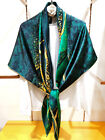 53" Women's 100% Mulberry Silk Scarf, Lady Extra-Large Square Shawl Wraps AM0330