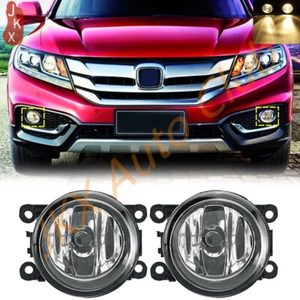 Luces antiniebla parachoques delantero 2 piezas reemplazo x para Honda Crosstour 2013 2014 2015 - Imagen 1 de 11