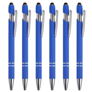 Crayon Bille Pointe, 6 Paquet 2 en 1 1.0mm Moyen Pointe Style 1, Bleu - Imagen 1 de 6