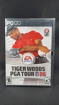Tiger Woods PGA Tour 06 2006 EA SPORTS PC CD-ROM New Factory Sealed Win 2000-XP - Image 1 of 4