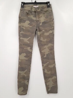 Pantalones de jegging ajustados SO para mujer junior talla 5 27 W camuflaje tiro medio Foto 1 de 4