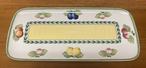 Villeroy Boch Porcelain French Garden Sandwich Tray 13.75" Germany EUC - Picture 1 of 2