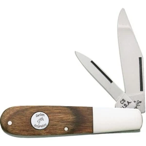 BEAR & SON KNIFE- BARLOW - 4th Generation Series - WALNUT HANDLES - 1095 Carbon - Picture 1 of 2