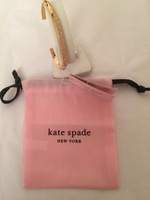 Kate Spade Raise the bar Pave Bangle Clear Gold Brand New in pouch/
