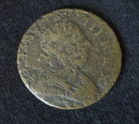 1775 Machin Mill Colonial Coin Cover