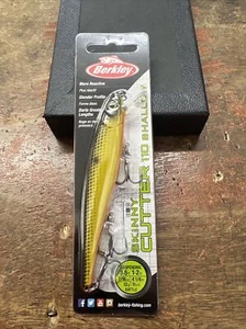 Berkley 4 1/4" Skinny Cutter 110 Shallow Fishing Lure 7/16 Oz Fool's Gold - Picture 1 of 2