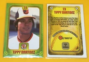 2004 Maryland Lottery Baltimore Orioles 50th anniversary Tippy Martinez #19 - Picture 1 of 1