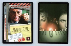 Sinus Cavity Implant - The X-Files 1996 Premier Uncommon CCG Card - Picture 1 of 1