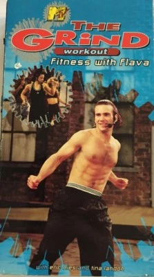 Die Grind Workout: Fitness Mit Flava VHS Klebeband [1995] Tested-Rare - Bild 1 von 4