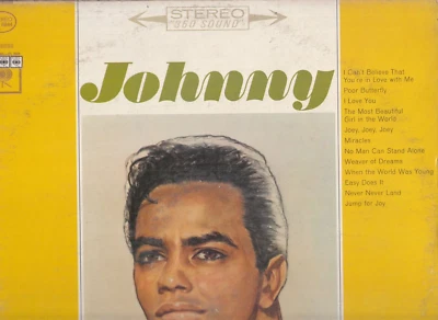 Rare-Johnny Mathis - Johnny -[Conducted By Don Costa]-532-USA Made-Record  LP - Image 1 of 2
