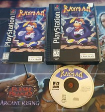 Rayman (Sony PlayStation 1, 1995) PS1 PSOne PSX 2 3 Long Box Reg. Black Label