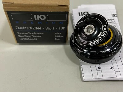 Cane Creek 110 Series Premium Short Top Headset Zero Stack ZS44/28.6/H8 BAA0151K - Image 1 of 4