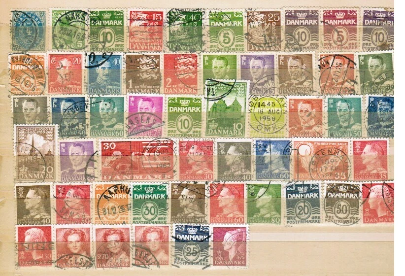 Stamplot from Denmark/Danmark - Image 1 of 1