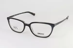 DKNY DY 5667 3674 in Black on Grey Stripe 52-17-140 Eyeglass Frames Flex R91 - Picture 1 of 11
