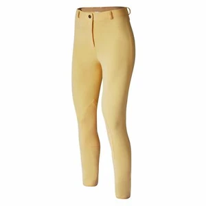 Riding Breeches Tights Ladies Childrens Soft Stretch Full Seat Knee Patch Horse - Picture 1 of 31