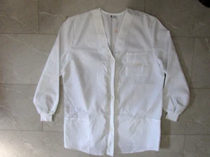 Barco Scrub Gear Jacket Size XL White Long Sleeve Unisex - Picture 1 of 4