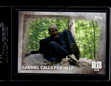 2016 Topps The Walking Dead Season 5 - #8 Gabriel Calls for Help