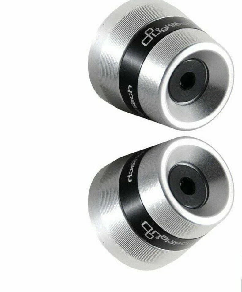 COPPIA CONTRAPPESI MANUBRIO UNIVERSALI AD ESPANSIONE LIGHTECH KTM 300 SILVER - Immagine 1 di 1
