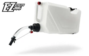 RISK RACING EZ5 Gas Gerry petrol can Utility 20 Litre Motocross Petrol COMBO - Picture 1 of 12