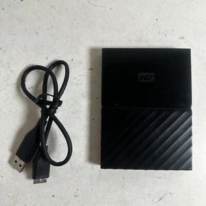 WD Western Digital My Passport Black External Portable Hard Drive WDB for Mac - Picture 1 of 5
