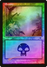 Swamp (341) FOIL Onslaught PLD Basic Land MAGIC THE GATHERING CARD ABUGames