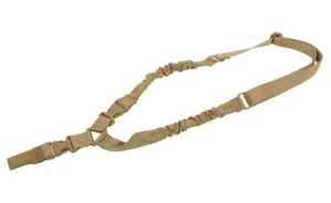 Gear Trageriemen 1-Point Sling Coyote Bungee Tactical Airsoft Survival Outdoor