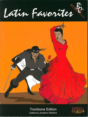 Latin Favorites Songbook Trombone 1998 Jonathon Robbins Santorella Band - Image 1 of 4