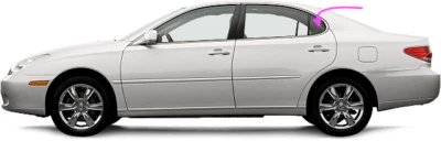 Vidrio de ventilación trasero izquierdo Fit 2002-2006 Lexus ES 300,ES330 4D sedán Foto 1 de 4