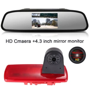 Car reverse Camera+Mirror for Fiat Talento ab alle Nissan Renault Traffic III 3 - Picture 1 of 10
