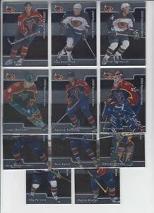 01/02 BAP Signature Series Atlanta Thrashers 11 Cards - Rhodes Kovalchuk RC + - Picture 1 of 2