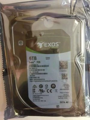 ST6000NM0115 Seagate Enterprise 6TB Capacity V5 7.2K 6Gb/s 3.5" SATA Hard Drive - Image 1 of 4