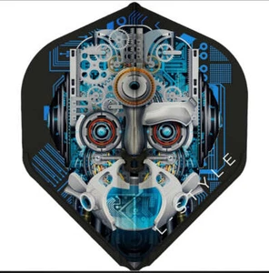 L-STYLE EZ BIONIC V3 DART FLIGHTS - L1 / STANDARD BLACK - Bild 1 von 1