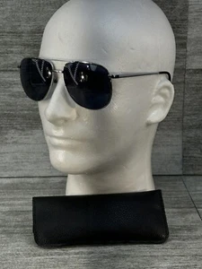 VTG Caravaggio Aviator Pilot Amalfi 203 Chrome Frame Only 58/15 140mm 80s Disco - Picture 1 of 23