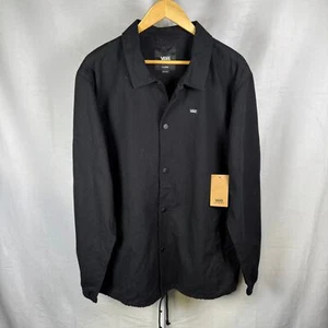 Vans Off The Wall NEU Langarm Knopfleiste gefütterte Jacke Hemd Gr. XL - Bild 1 von 6