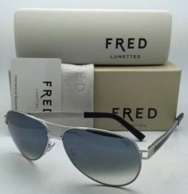 Nuevas gafas de sol FRED LUNETTES HAWAI C6 8427 118 paladio y negro con degradado gris Foto 1 de 4