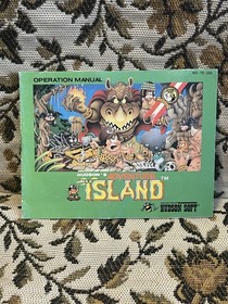 Hudson's Adventure Island - NES Nintendo, Instruction Manual, Booklet Only
