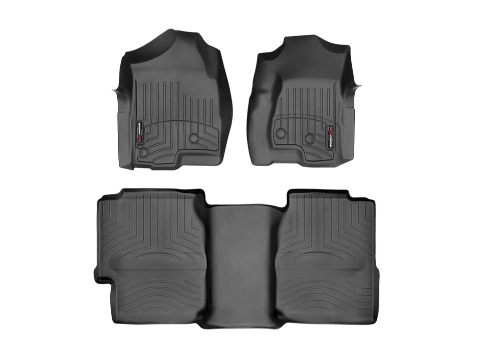 Forro de piso WeatherTech para Chevrolet Silverado 1999-2006 - negro Foto 1 de 4