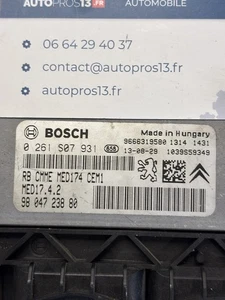 THP MED17.4.2 CALCULATEUR MOTEUR A DECODER PEUGEOT 308 1.6 0261S07931 9804723880 - Imagen 1 de 4