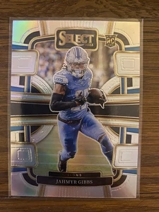 2023 Panini Select JAHMYR GIBBS Concourse Silver Prizm RC #34 Detroit Lions Card - Bild 1 von 2