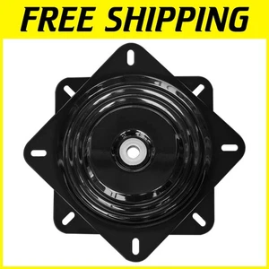 Durable Black Swivel Base - Easy Install Heavy Duty Plate for Chairs and Tables - Picture 1 of 8