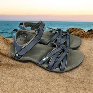 Teva Tirra Athletic Sport Sandals Navy Blue Women’s Size 8  Outdoor Hiking Water - Picture 1 of 9
