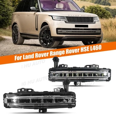 Pair LED DRL Daytime Ruuning Light For Land Rover Range Rover HSE L460 2022-2024 - Image 1 of 4