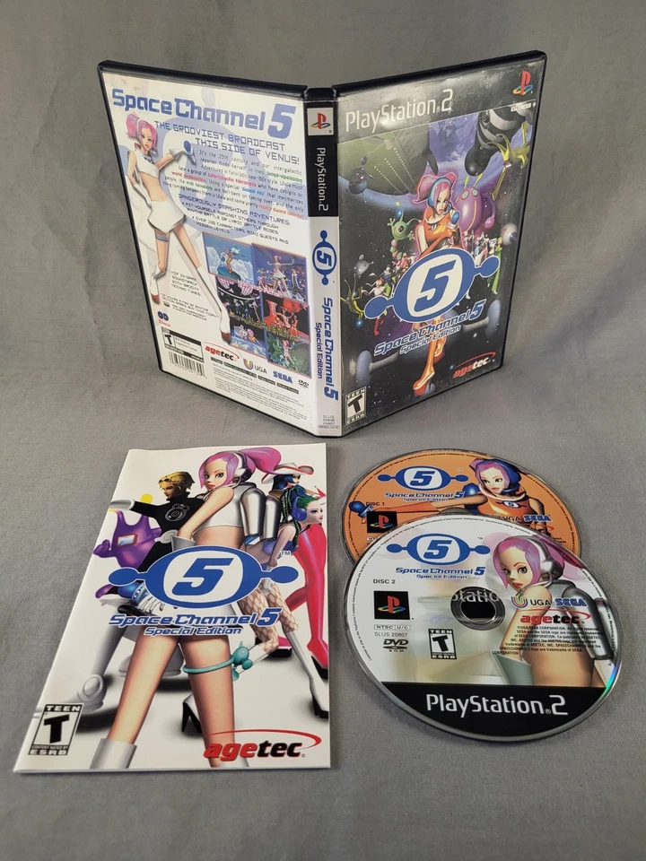 Space Channel 5 Special Edition, PS2, Complete, Authentic! - Image 1 of 1