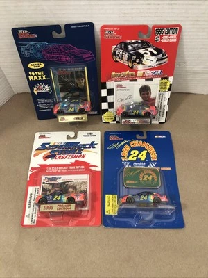 Jeff Gordon #24 NASCAR 1995 Racing Champions Diecast Car Lot 4 Factory Sealed - Image 1 of 4