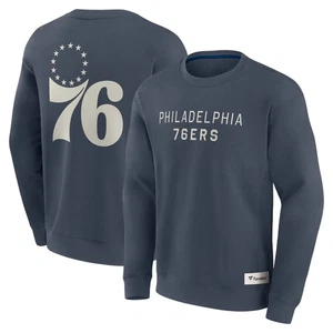 Herren Fanatics blau Philadelphia 76ers Elements Future Ground Schriftzug Pullover - Bild 1 von 3