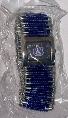 Auburn Tigers Women's Square Face Watch, Stainless Steel NCAA No Box - Image 1 of 2
