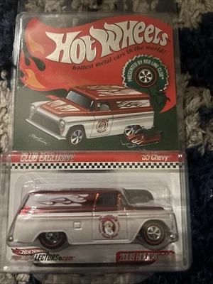2009 HOT WHEELS RLC  Holiday Car '55 Chevy #1561/6000 - Image 1 of 4